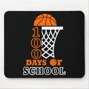 Tapis De Souris 100 Jours de Basketball Scolaire Enfants 100e jour