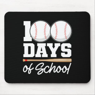 Tapis De Souris 100 Jours D'École Baseball 100E Jour École Gym T