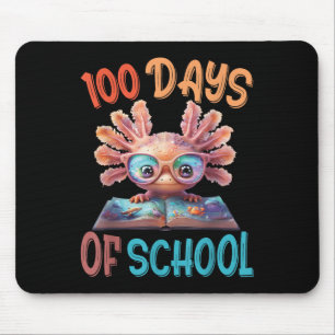 Tapis De Souris 100 Jours D'École Mer Axolotl 100E Jour De