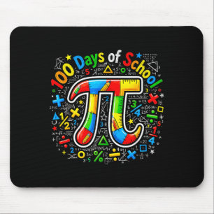 Tapis De Souris 100 Jours D'école Pi Maths Drip Drôle 100 Jours En