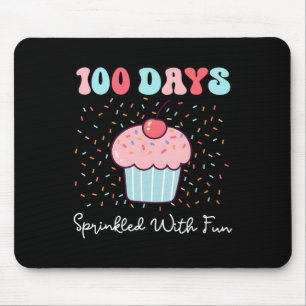 Tapis De Souris 100 Jours Saupoudrés De Cupcake Fun 100E Jour De S