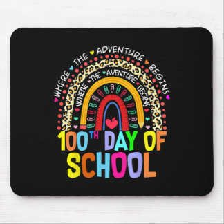 Tapis De Souris 100e Jour De L'Enseignant Étudiant 100 Jours Intel