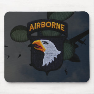 Tapis De Souris 101e division aéroportée vétérinaires patch Mo