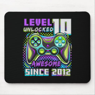 Tapis De Souris 10 Déverrouillé Awesome 2012 jeu vidéo 10e anniver
