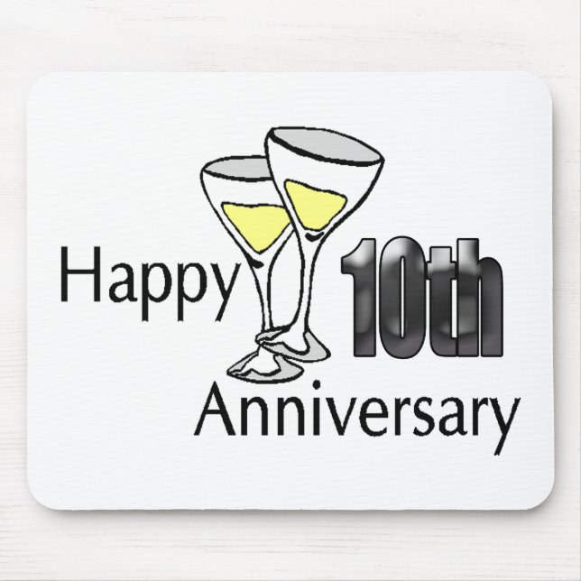Tapis De Souris 10ème anniversaire (Devant)
