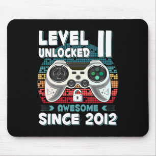 Tapis De Souris 11ans Anniversaire Fils Garçon Amusant Joueur 11e 
