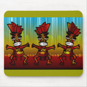 Tapis De Souris 1312743176_Vector_Clipart hommes Hawaiian Tiki