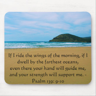 Tapis De Souris 139:9 de psaume - BELLE CITATION 10 BIBLIQUE