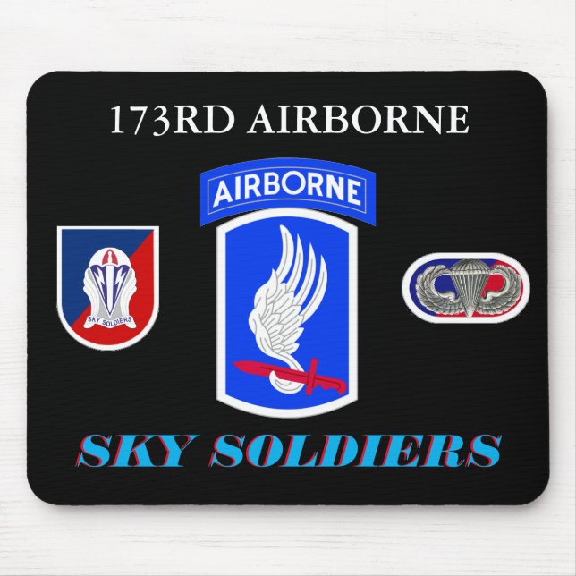 TAPIS DE SOURIS 173E AIRBORNE BDE (Devant)