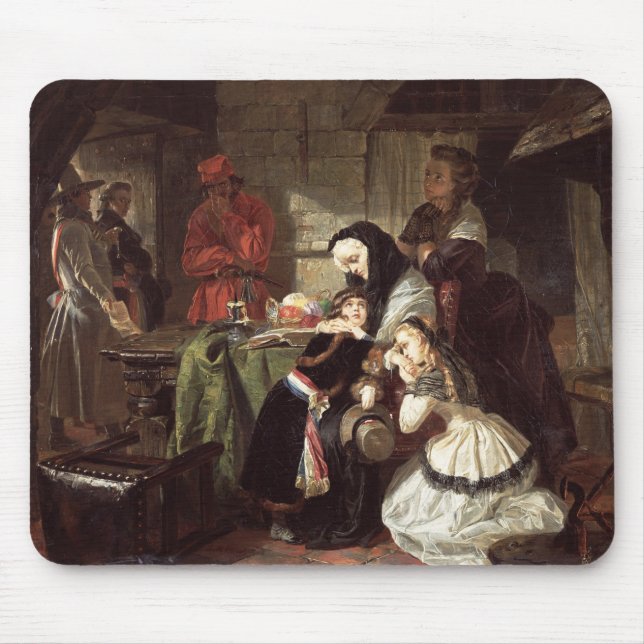 Tapis De Souris 1753-93) finales de Marie-Antoinette (adieu vers (Devant)