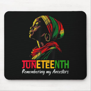 Tapis De Souris 17ème Jeu Se Souvenir De Mes Ancêtres Filles Noire