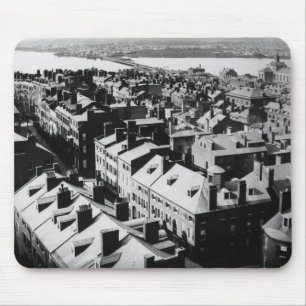 Tapis De Souris 1859 : La ville de Boston, le Massachusetts