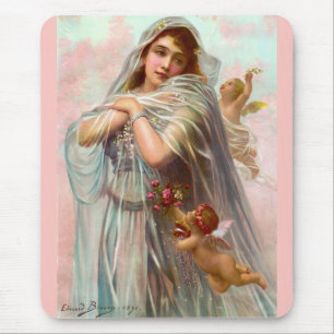 Tapis De Souris 1891 Edouard Bisson La Fiancée