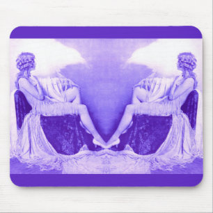 Tapis De Souris 1928 Ziegfeld fille fois deux
