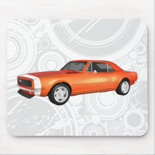 Tapis De Souris 1967 Camaro SS : Fin orange : Mousepad