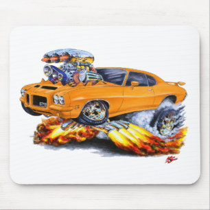 Tapis De Souris 1971-72 voiture d'orange de GTO