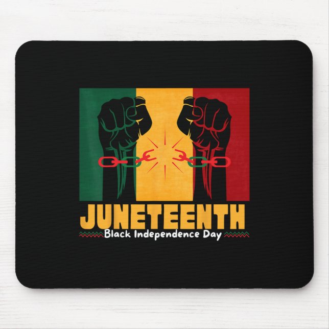 Tapis De Souris 19 juin 1865 Fête de l'Indépendance des Noirs (Devant)