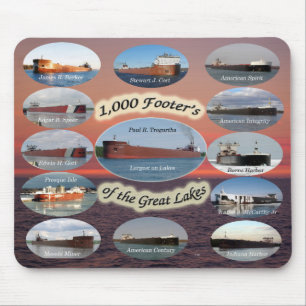 Tapis De Souris 1 000 pieds sur la mousepad des Grands Lacs