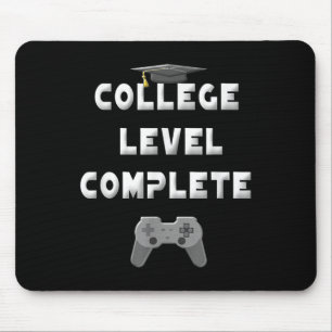 Tapis De Souris 2025 Niveau collégial Complet Funny Video Gamer Gr