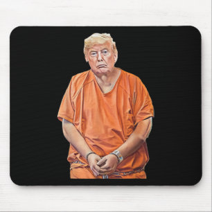 Tapis De Souris 20-24 Ans En Prison Drôle Anti-Trump