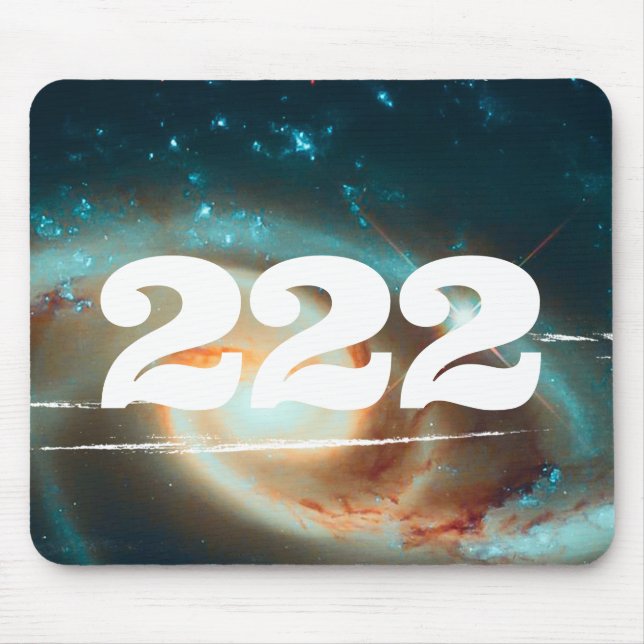 Tapis De Souris 222 Universe Angel Numéro Galaxy Manifestation (Devant)
