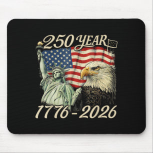 Tapis De Souris 250 Ans 1776 2026 250e Anniversaire 4 juillet