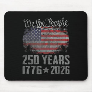 Tapis De Souris 250 Ans 1776 2026 Drapeau Américain Vintage 250e 4