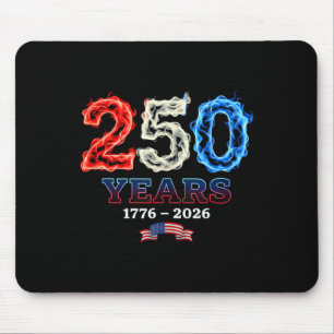 Tapis De Souris 250 Ans Américain 1776 2026 250e Usa Patriotique 4