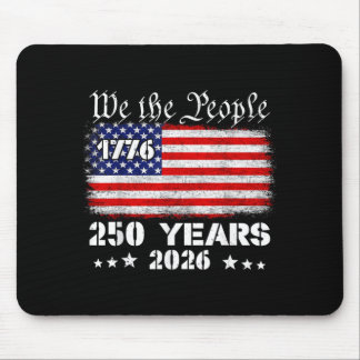 Tapis De Souris 250 Ans Anniversaire Américain 250e 4 Juillet