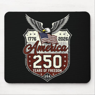 Tapis De Souris 250 ans d'Amérique 1776 2026 250e anniversaire USA
