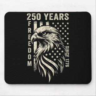 Tapis De Souris 250 ans de liberté en Amérique depuis 1776 4 juill