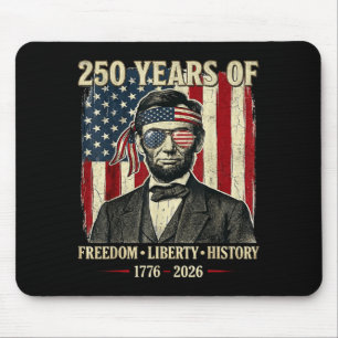 Tapis De Souris 250 Ans De Liberté Histoire Abraham Linco