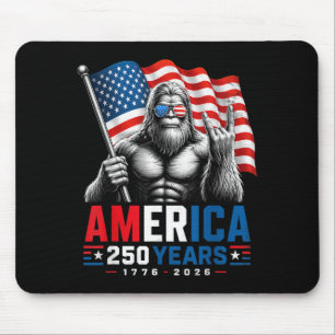 Tapis De Souris 250e anniversaire États-Unis Bigfoot Aamerica 250