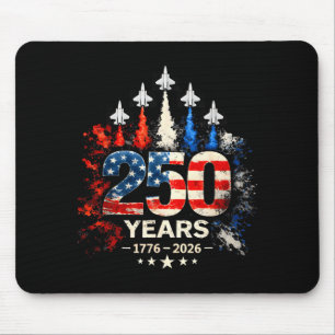 Tapis De Souris 250e anniversaire États-Unis patriotique 250 ans a