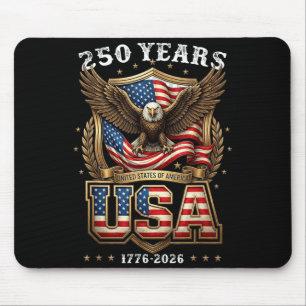 Tapis De Souris 250e anniversaire Usa 250 ans d'Amérique patriotiq