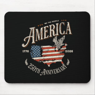 Tapis De Souris 250e anniversaire Usa Patriotique 4 juillet