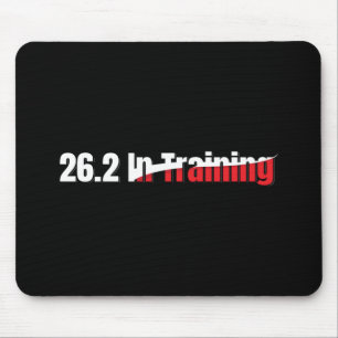 Tapis De Souris 26.2 en formation Marathon artistique