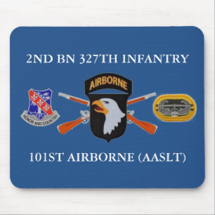TAPIS DE SOURIS 2E BN 327E INFANTERIE 101E AIRBORNE MOUSEPAD