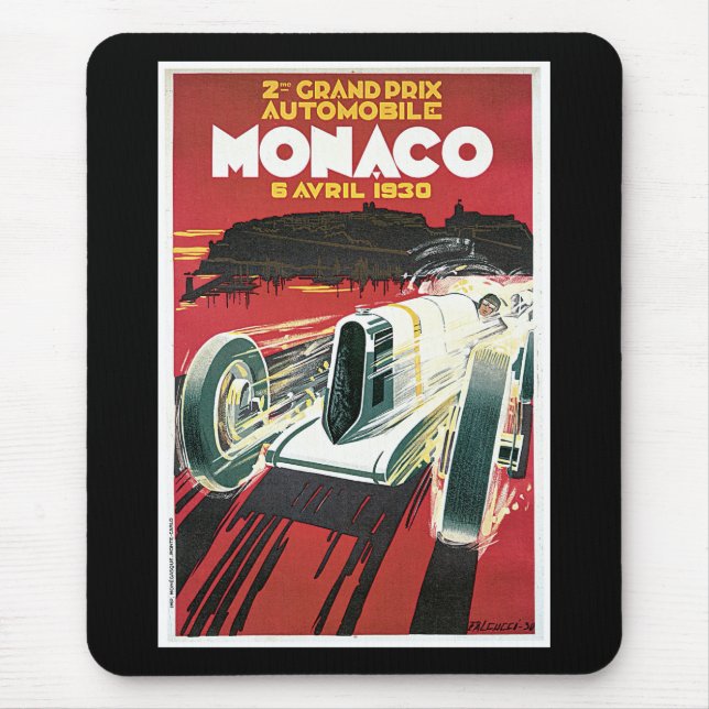 Tapis De Souris 2ème Grand prix De Monaco (Devant)