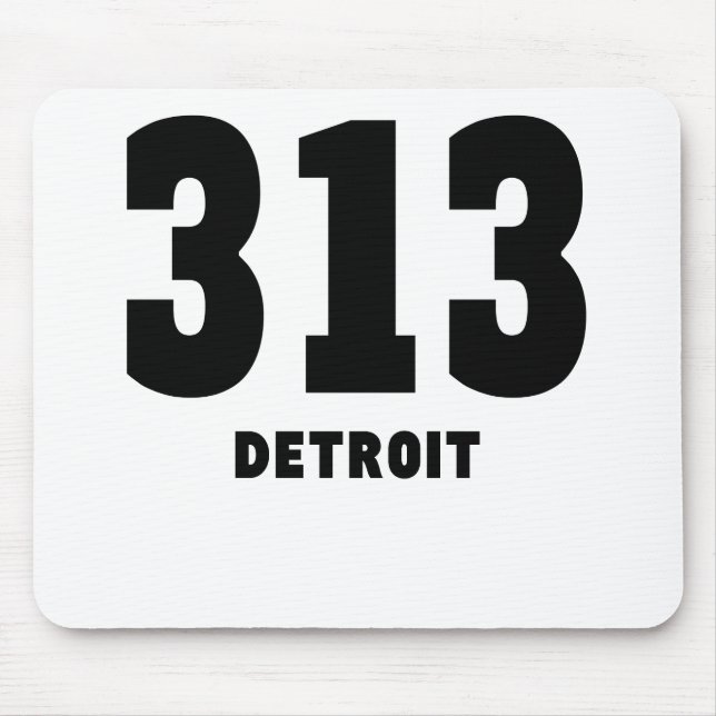 Tapis De Souris 313 Detroit (Devant)