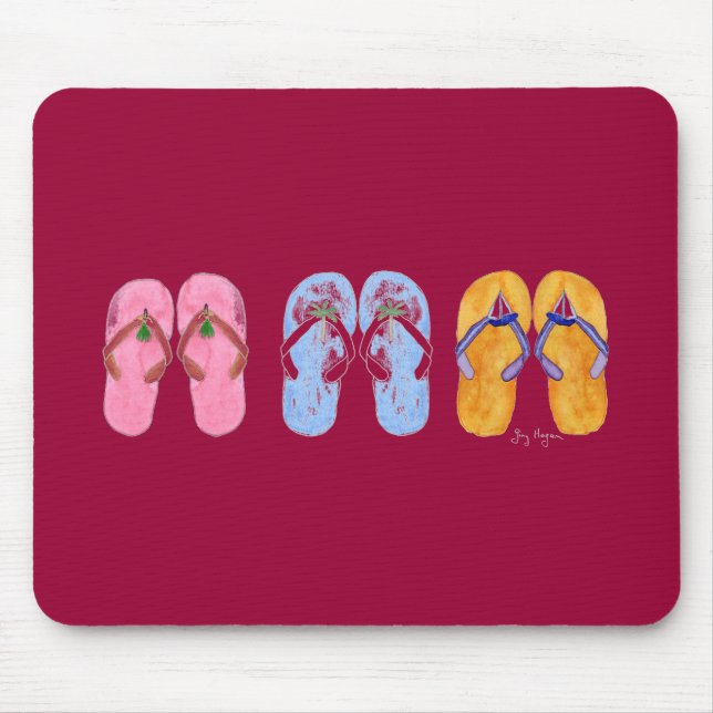 Tapis De Souris 3 paires de bascules Mousepad (Devant)