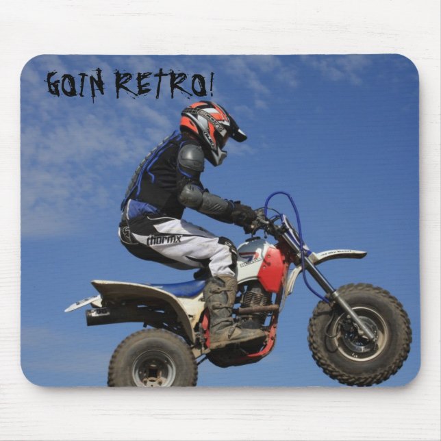 Tapis De Souris 3 rouleur, GOIN RÉTRO ! (Devant)