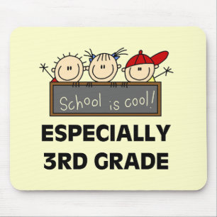 Tapis De Souris 3ème L'école primaire est les T-shirts et les