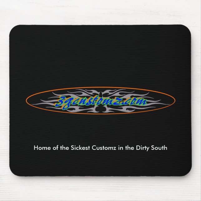 Tapis De Souris 3gcustomz Mousepad (Devant)
