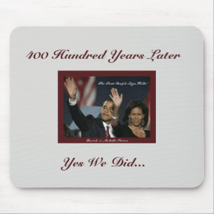 Tapis De Souris 400 ans Obamas Mousepad