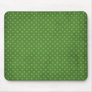 Tapis De Souris 446_lilies GREEN COUNTRY À PETITS POIS MOTIF DOTS