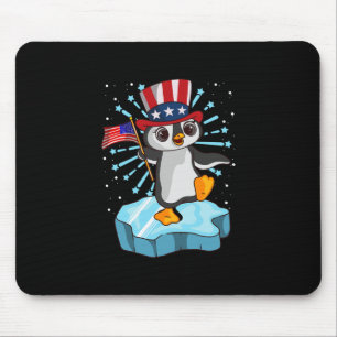 Tapis De Souris 4 juillet 2021 Penguin