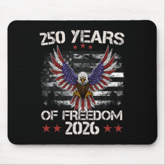 Tapis De Souris 4 juillet Patriotique 250e anniversaire 250 ans 