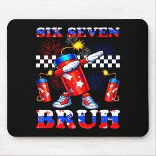 Tapis De Souris 4 juillet six sept bruh pétard dabbing 67