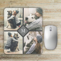 4 Modèles photo personnalisés avec Monogramme